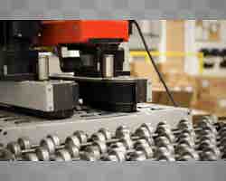 Packaging machine processing boxes from __Pixabar__. This avi video uses the outdated wmv1 codec and has no audio.