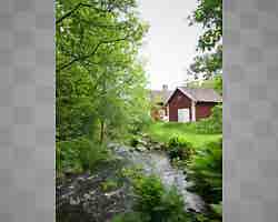 Creek flowing past a barn by __Damir K__. This is a low resolution encoding with the vp8 codec.